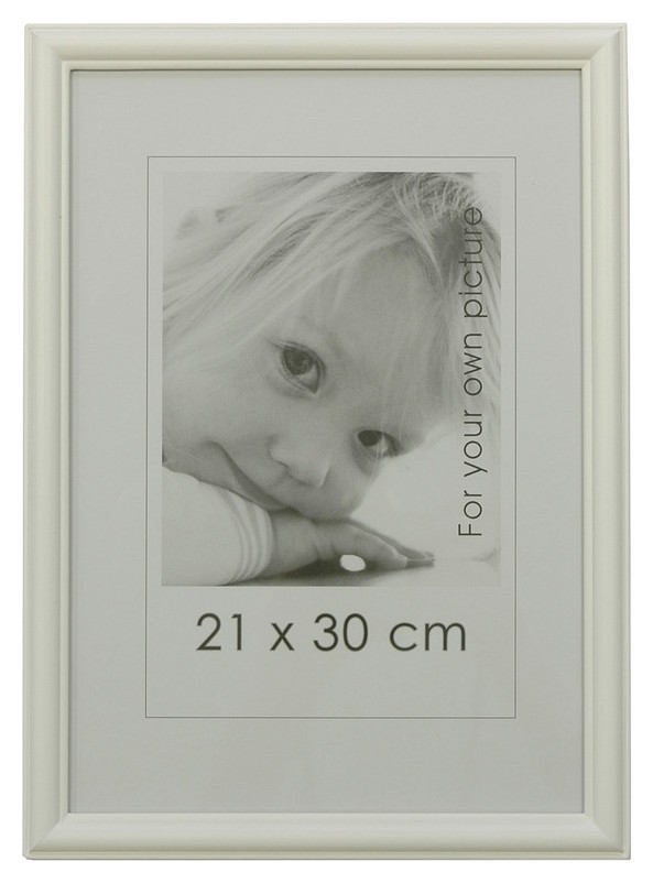 

Рамка деревянная Line White 21x30 53309, Белый