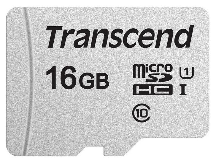 Карта памяти Transcend 300s Microsdhc 16gb Uhs-i Cl10 +ад, Ts16gusd300s-a