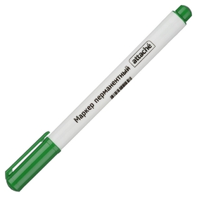 Маркер перманентный Attache зелёный 0,5 мм Attache