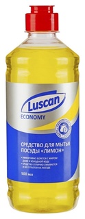 Средство для мытья посуды Luscan Economy 500мл лимон Luscan
