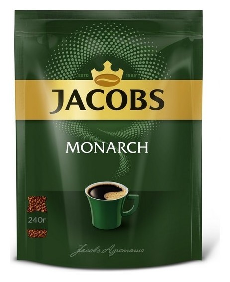 

Кофе Jacobs Monarch натур.раств.сублим. 240г пакет