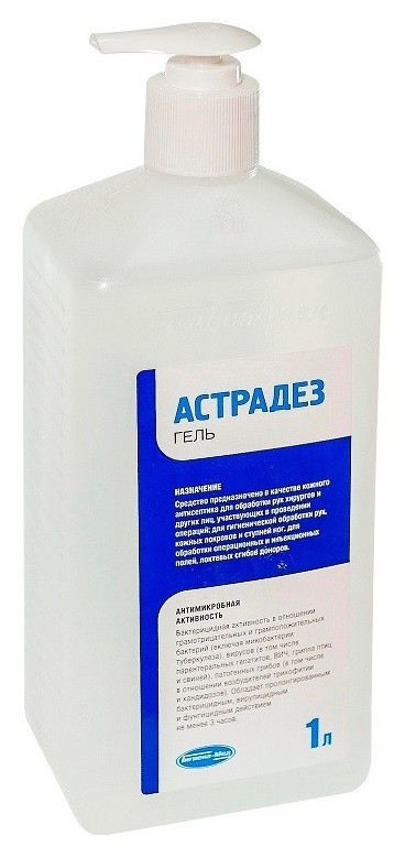 

Антисептик кожный астрадез-гель 1,0 л