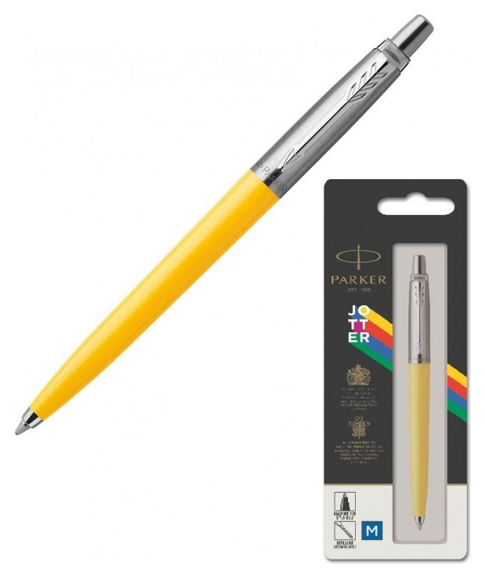 

Ручка шариковая Parker Jotter Originals Yellow син.стерж. блистер 2076056
