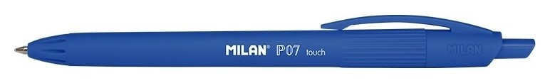 Ручка шариковая Milan P07 Touch, 0,7мм, синий, 1765769125
