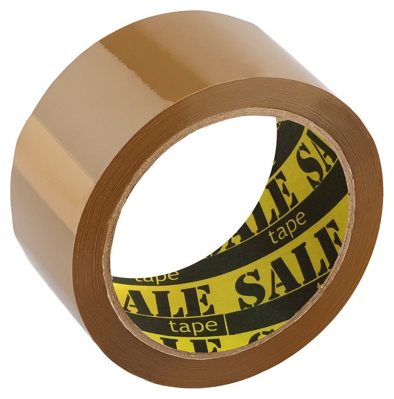 

Клейкая лента упаковочная Saletape 48ммх66мх45мкм, коричневая,6 шт./уп., Коричневый