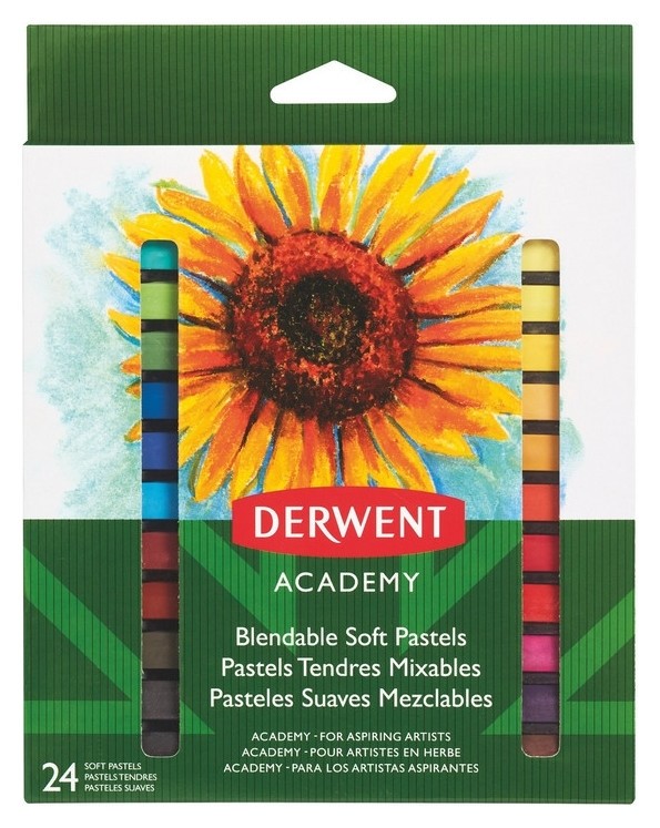 Пастель Derwent Academy мягкая 24 цв., 98216