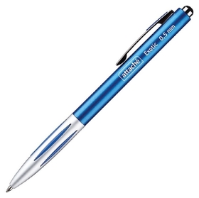 Ручка шариковая Attache Exotic,синий корпус,цвет чернил-синий Attache