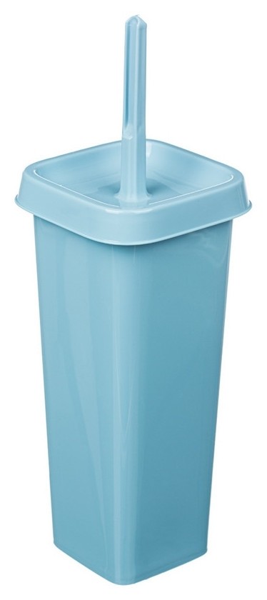 

Ершик для унитаза закрытый квадра небесный Sv4028нбс, Голубой