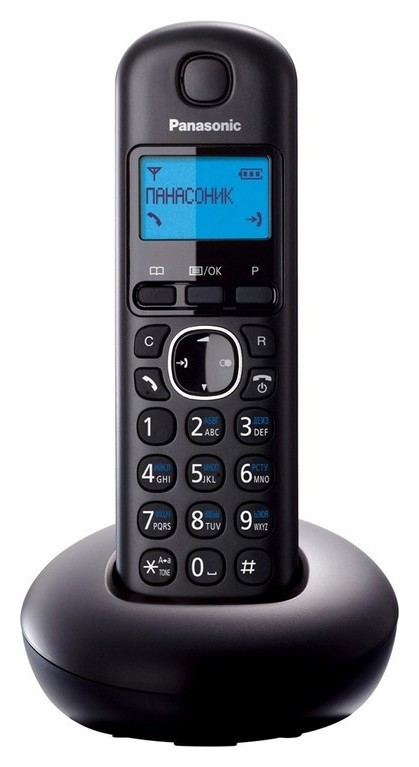 Радиотелефон Panasonic Kx-tgb210rub черный Panasonic