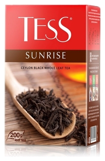 Чай Tess Sunrise листовой черный,200г 1004-12 Tess
