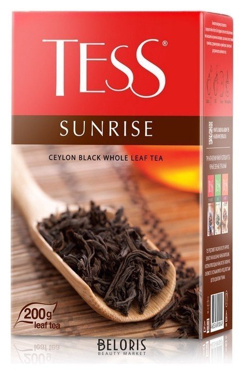 Чай Tess Sunrise листовой черный,200г 1004-12 Tess