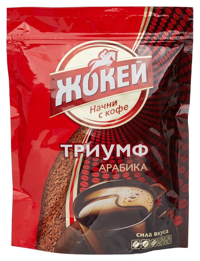 Кофе жокей триумф раств.субл. пакет 150 г 1000-08 Жокей