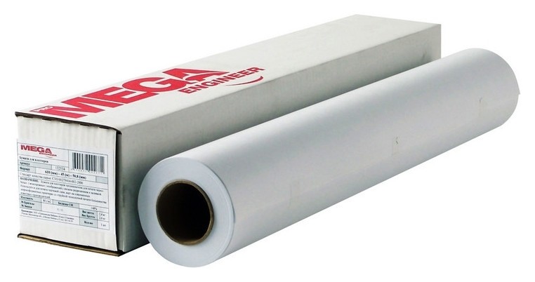

Бумага широкоформатная Promega Engineer Inkjet 610ммх45м 90г 50,8бел.146