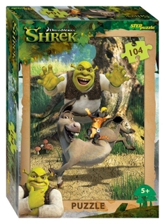 Пазл 104 эл. Shrek (Dreamworks, мульти) арт.82192 Step puzzle