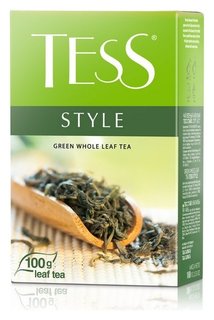 Чай Tess Style листовой зеленый,100г 0589-14 Tess