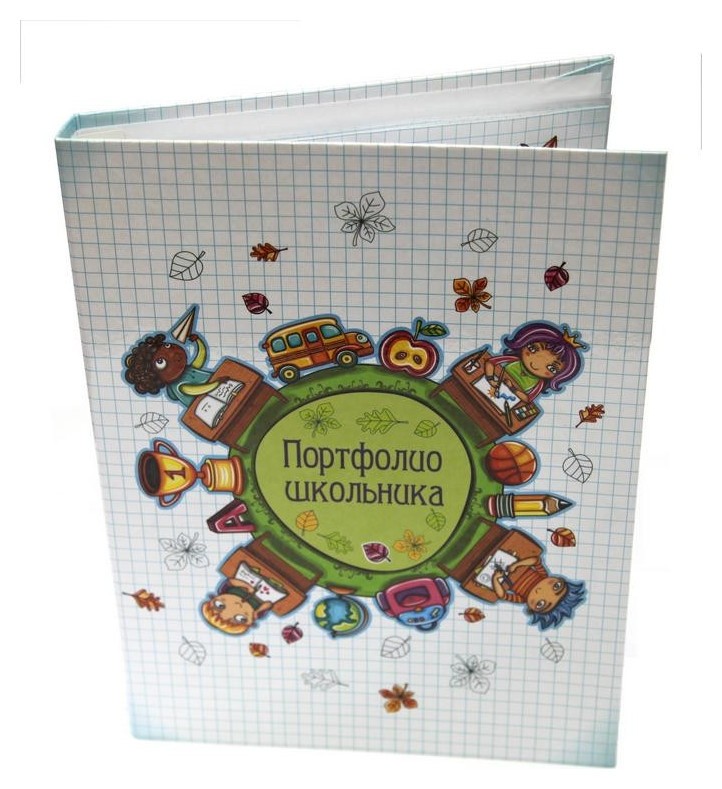 

Папка портфолио школьника
