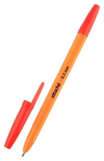 Ручка шариковая Attache Economy оранж.корп. красный стерж Attache