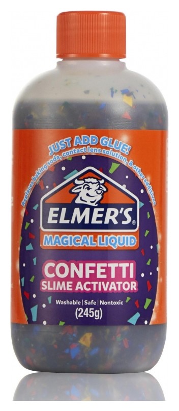 

Жидкость магическая/активатор Elmers для слаймов конфеттти. 245г,2109495