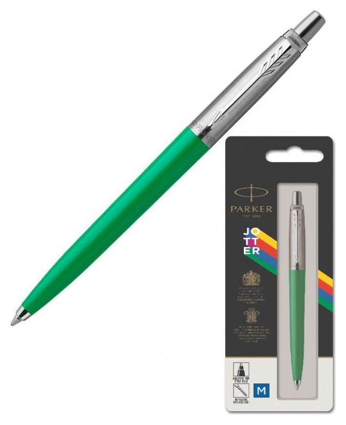 

Ручка шариковая Parker Jotter Originals Green син.стерж. блистер 2076058