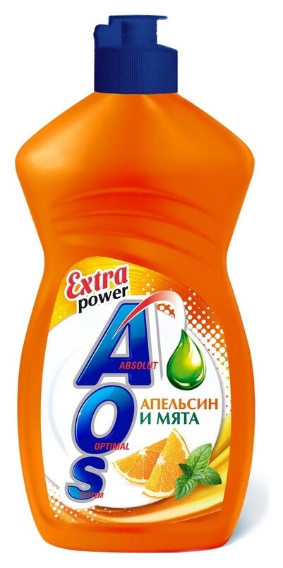 Средство для мытья посуды AOS 450г  Aos