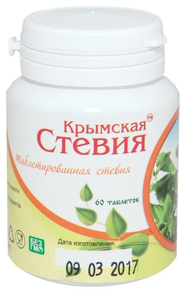Стевия таблетированная №60 Дары Памира
