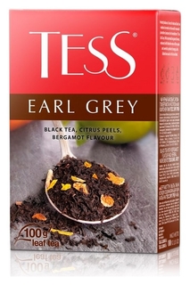 Чай Tess Earl Grey листовой черный с добавками,100г 0644-15 Tess