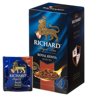 Чай Richard Royal Kenya черн., 25 пак Richard
