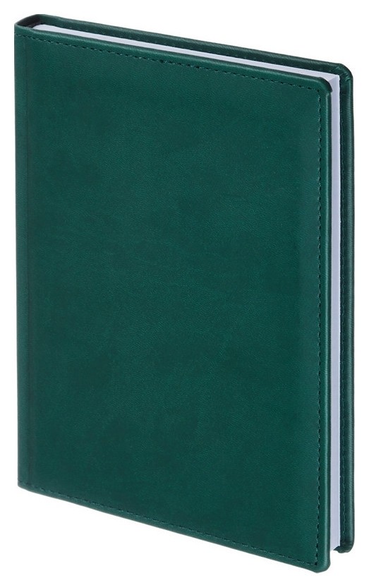 

Ежедневник недатированный зеленый,а5,148х218,176л,attache вива