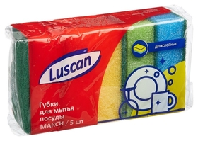 Губки для мытья посуды Макси Luscan