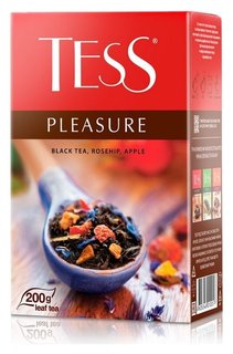 Чай Tess Pleasure листовой черный с добавками,200г 1005-12 Tess