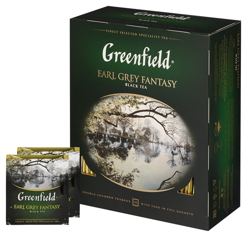 

Чай Greenfield Earlgreyfantasy черн.фольг.100п/у0584-09,327365