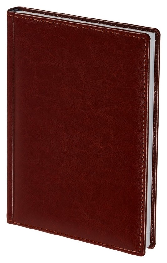 

Ежедневник недатированный коричн, А5, 148x218, 352стр, Agenda