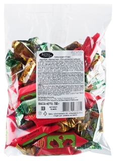 Набор конфет красный октябрь кара-кум красн.,петушок зол.греб., 700г 514691 Красный октябрь