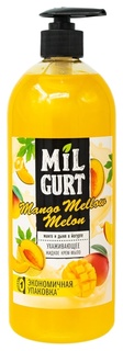 Крем-мыло жидкое Milgurt Манго и дыня в йогурте Весна
