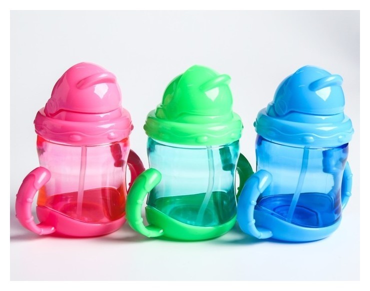 

Поильник с силиконовой трубочкой, 200 мл.