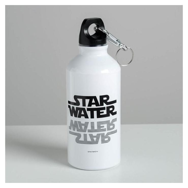 

Бутылка для воды Star Water, Чёрный