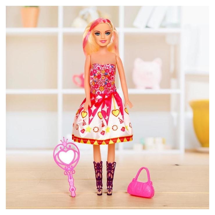 Кукла модель «Даша» в платье, с аксессуарами