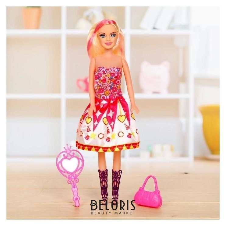 Кукла модель «Даша» в платье, с аксессуарами NNB
