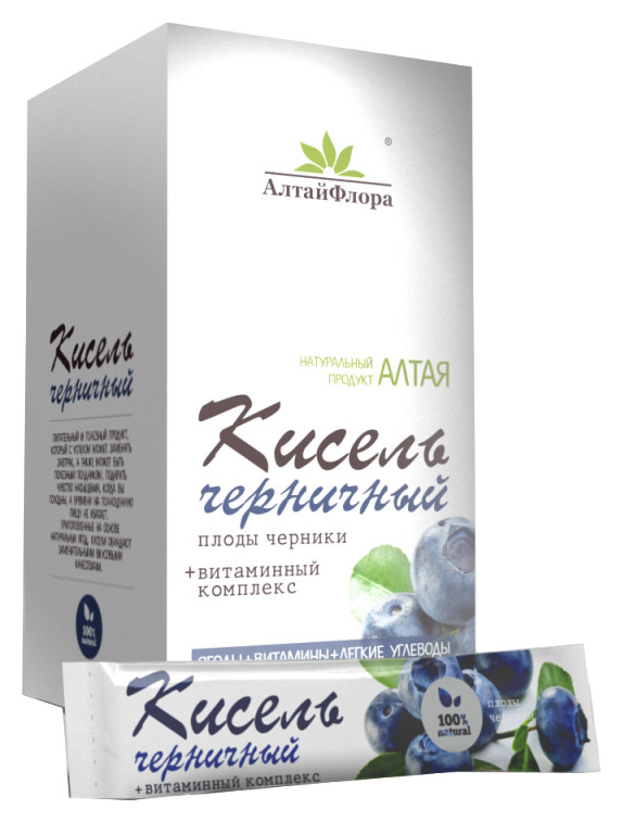 Кисель «Черничный» (1 шт) АлтайФлора