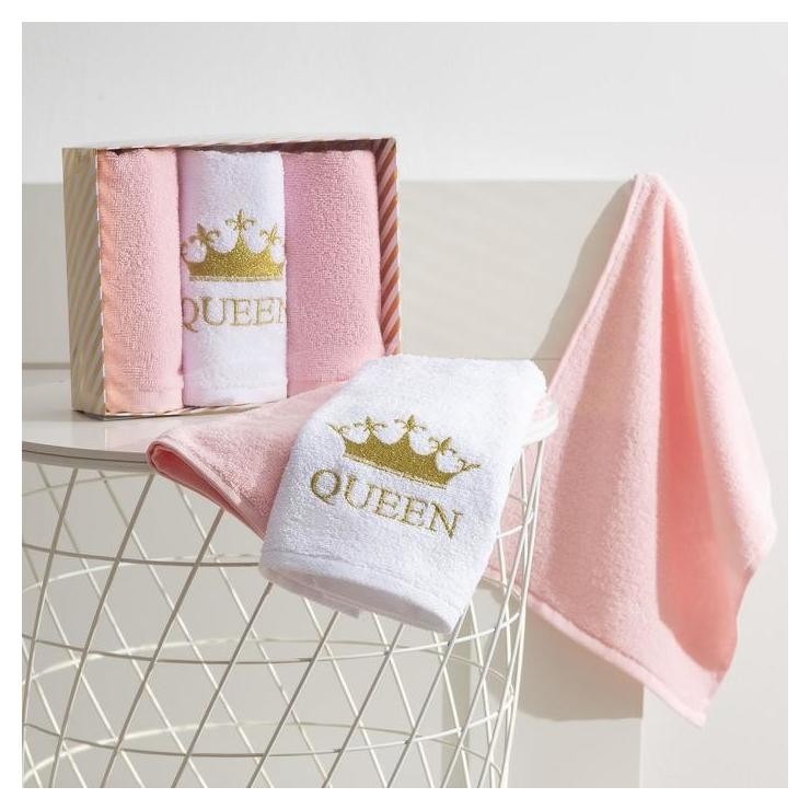 

Набор полотенец "Queen" 30х60 см, Цвет не указан