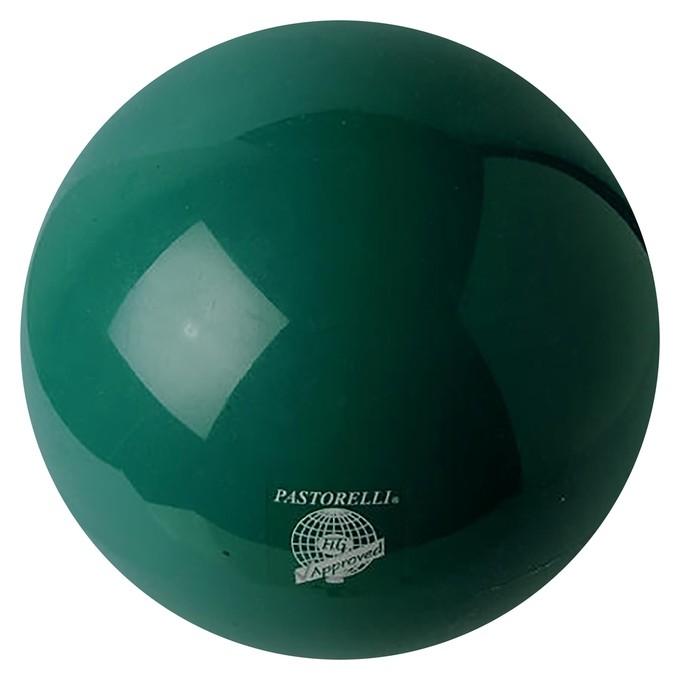 Мяч гимнастический Pastorelli New Generation, 18 см, Fig, цвет изумруд