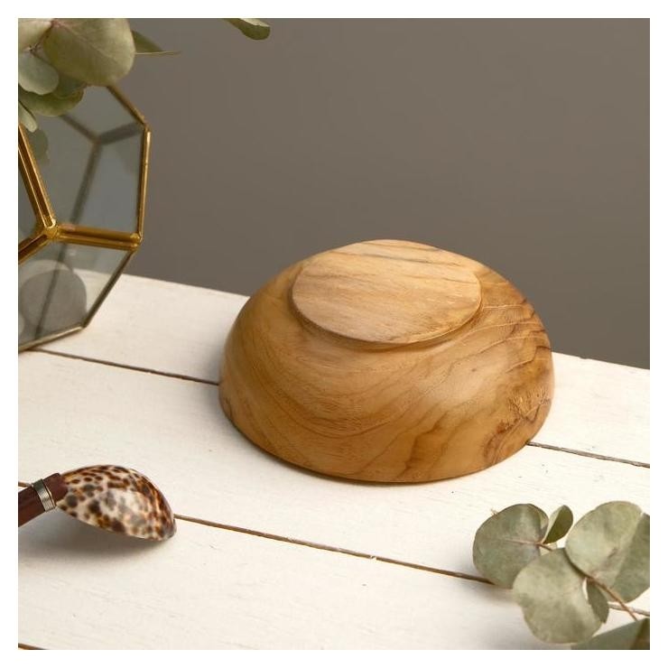 

Тарелка "Буди" 13х13х4, дерево, Разноцветный