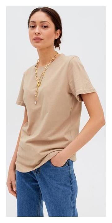 Футболка Mist Basic, 40-42, песок  Mist