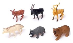 Набор животных «Лесные звери», 6 фигурок Зоомир