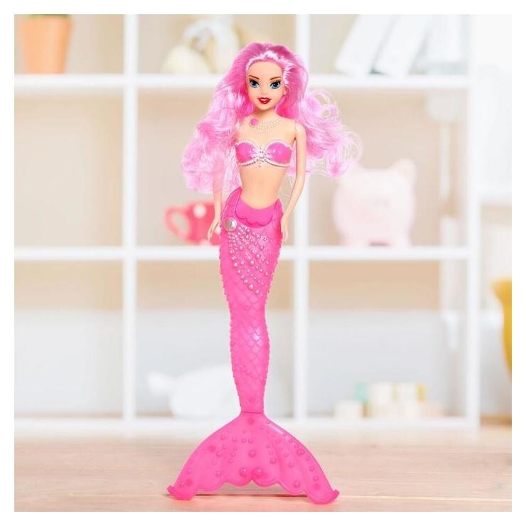Кукла сказочная Русалочка со световым эффектом  