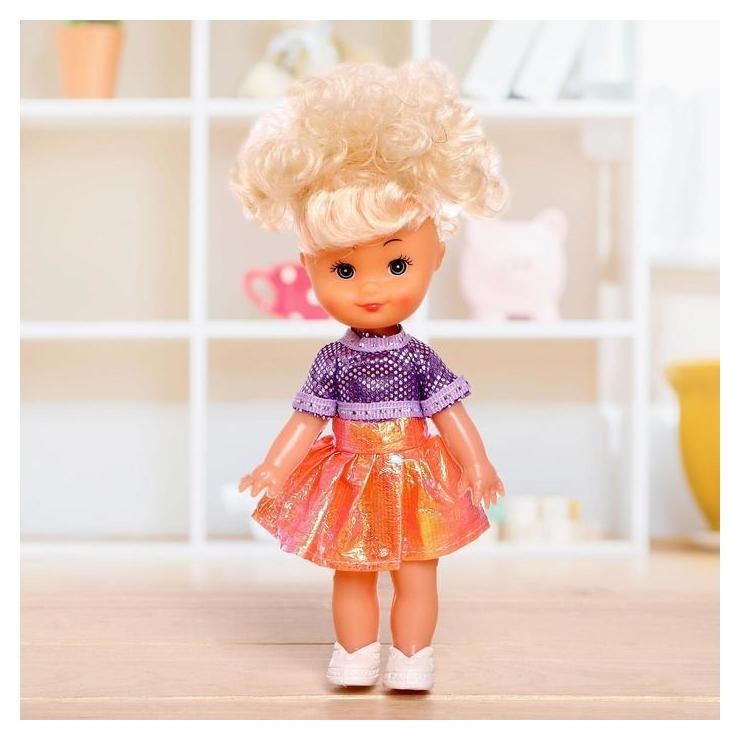Кукла классическая Крошка Сью в платье, 17 см