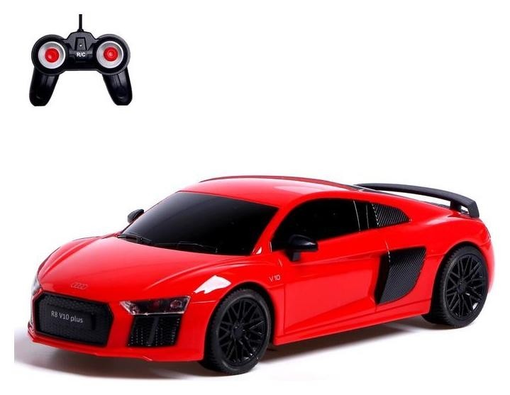 

Машина радиоуправляемая Audi R8, масштаб 1:24, работает от батареек, свет