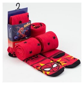 Колготки детские "Человек-паук", рост 104-110 см, красный Marvel Comics