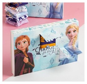 Набор детских носков "Frozen" 6 пар, холодное сердце, 14-16 см Disney