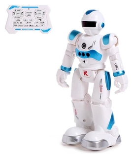 Робот радиоуправляемый IQ BOT Gravitone, русское озвучивание, цвет синий Woow toys
